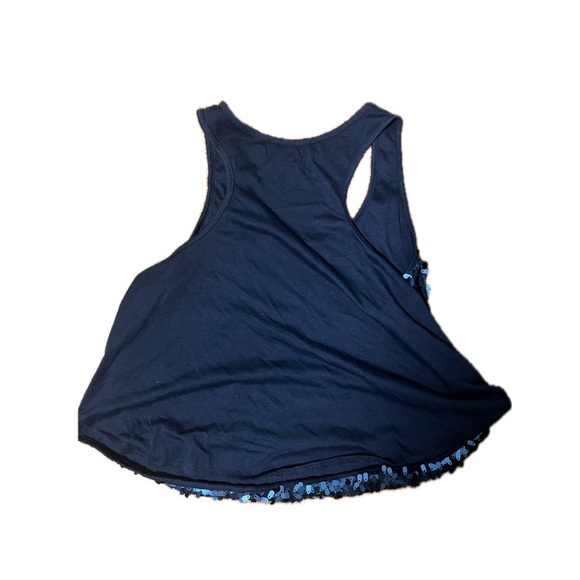 Shimmery ribbed crop top - Picture 3 of 3